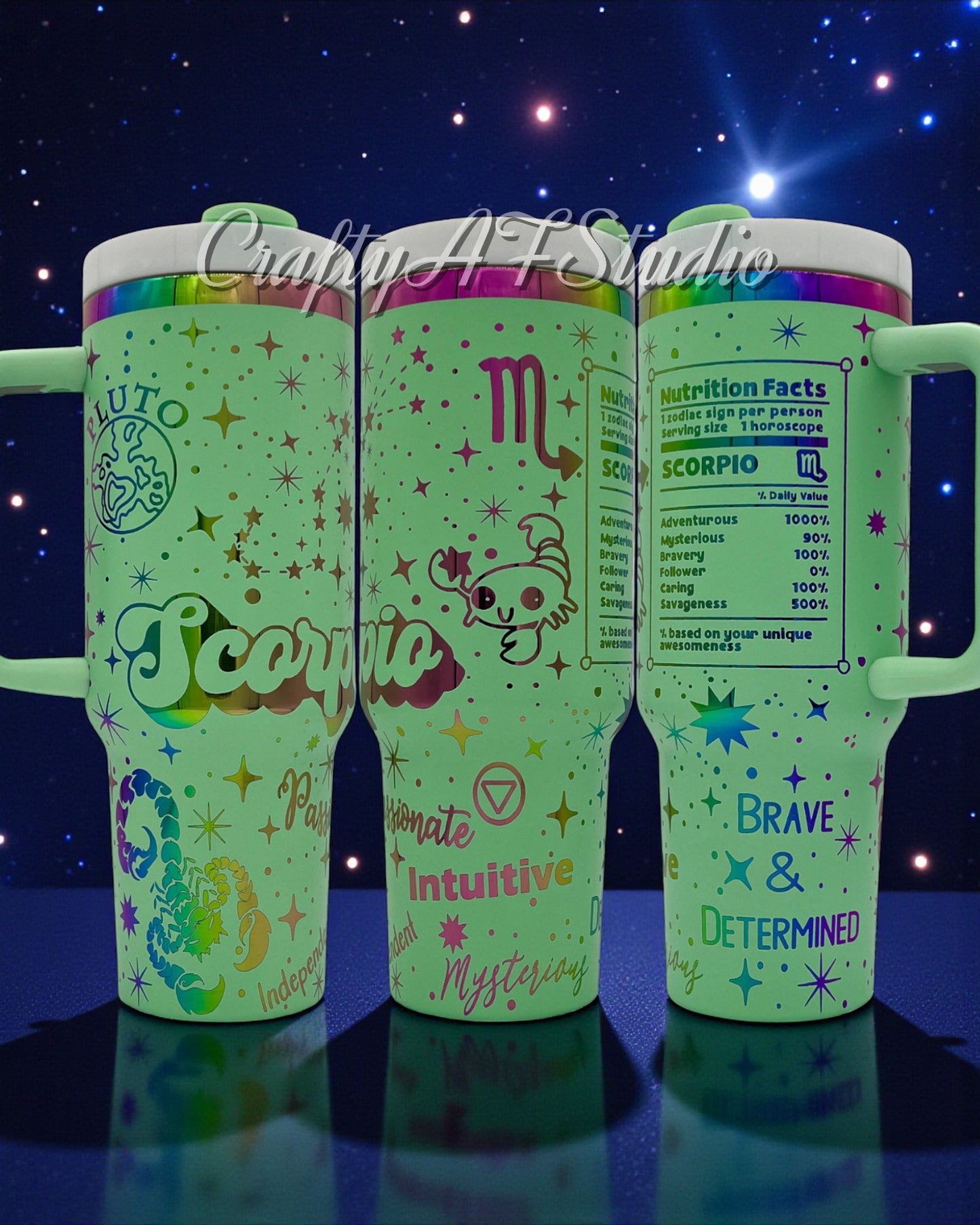 Scorpio - Zodiac Astrological signs series Digital File for Laser Engraved Tumblers