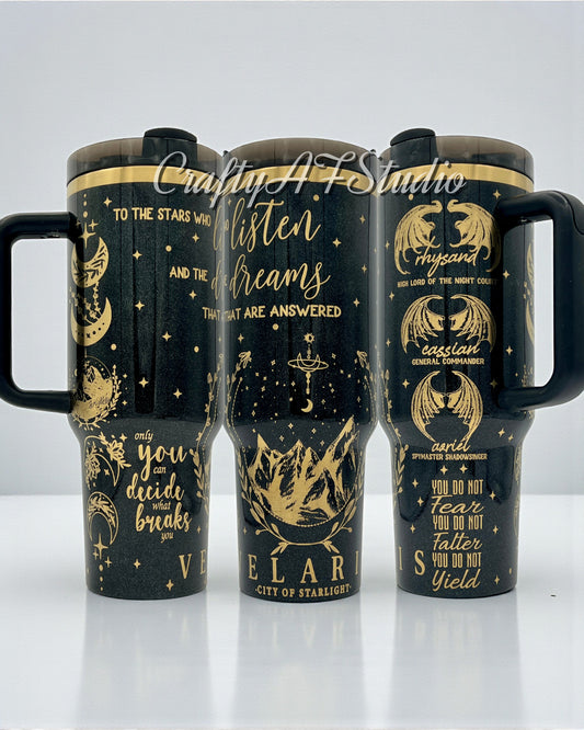 Acotar Velaris City of Starlight - Digtal File for Laser Engraved Tumblers