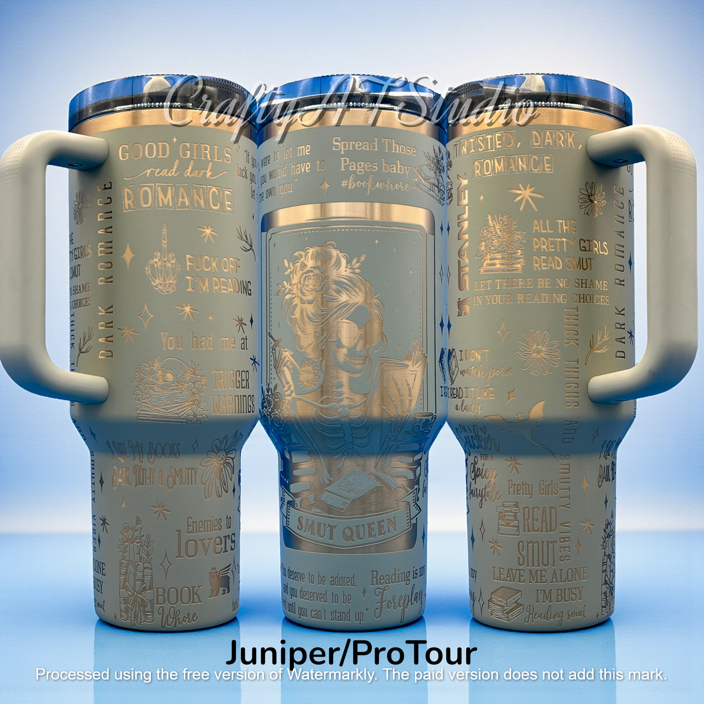 40oz Authentic Stanley Smut Queen Laser Engraved Tumbler