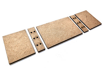 Book BONES : 2×3 Landscape Gatefold