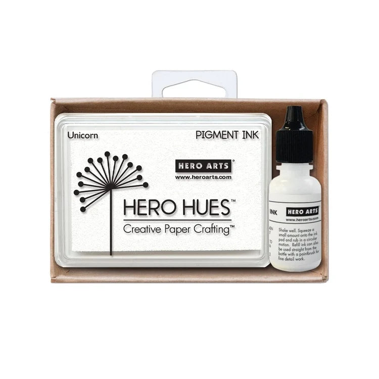 Hero Hues Unicorn White & Reinker Bundle