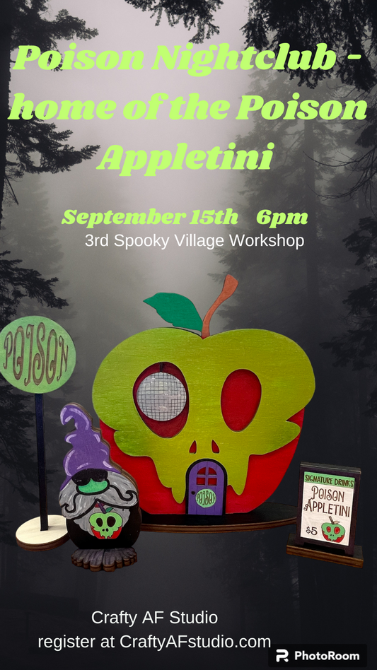 Spooky Village #3 - Poison Apple Nightclub
