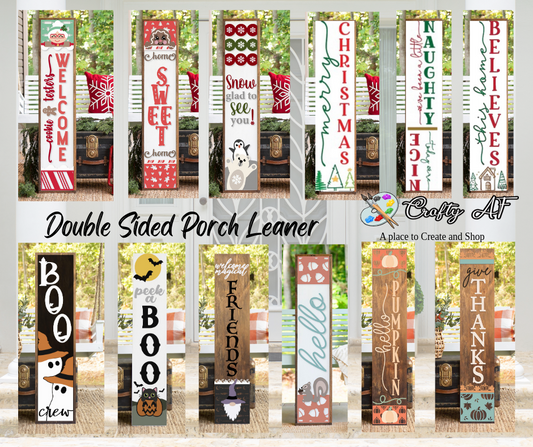 Double Sided Porch leaner