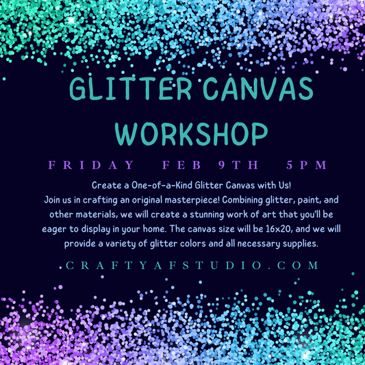 Glitter Canvas!!
