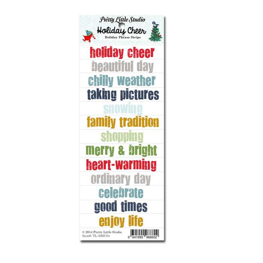 Holiday Cheer Phrase Strips