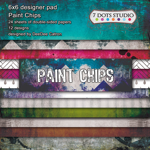 Paint Chips - Pad 6x6