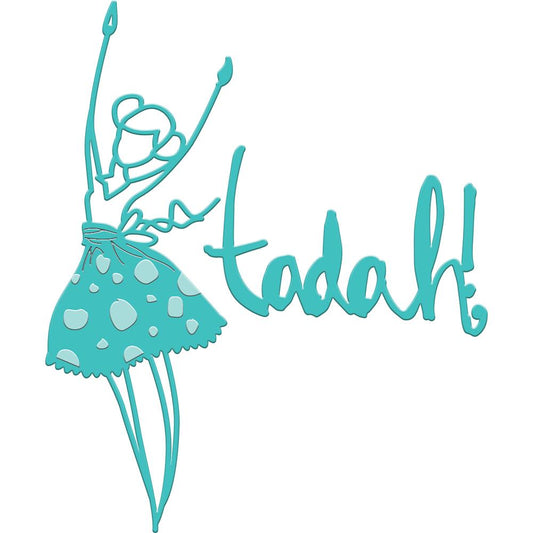 Tadah Girl Diecut by Jane Davenport