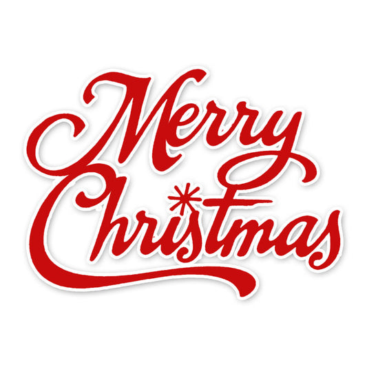 Red Merry Christmas