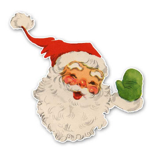 Festive Santa Diecut