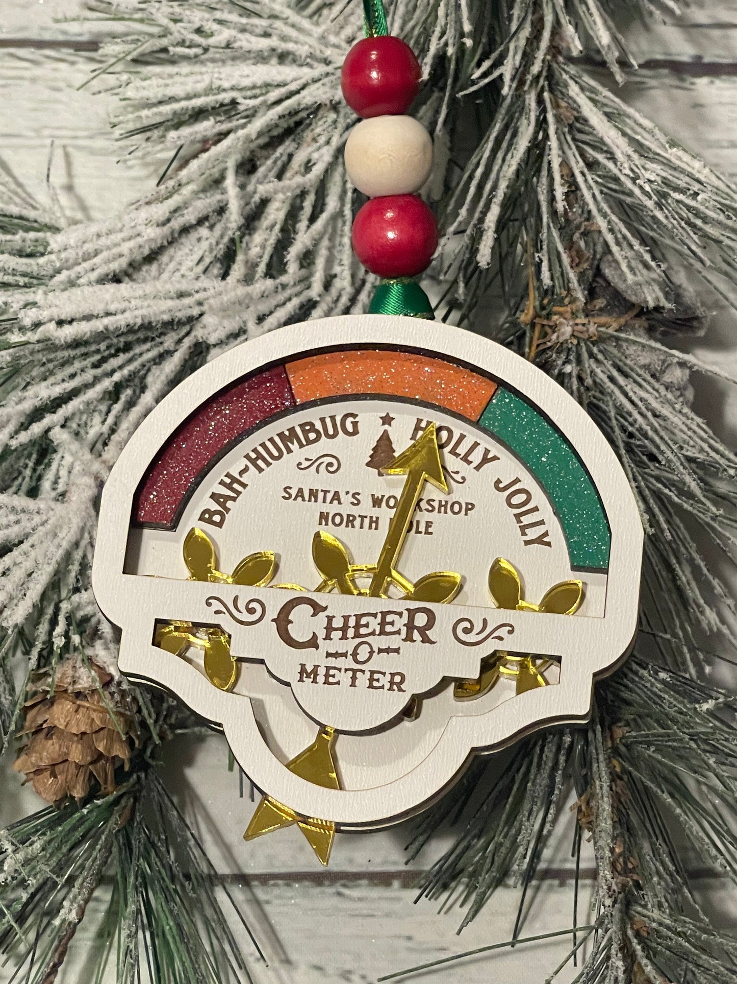 Cheer O Meter Ornament