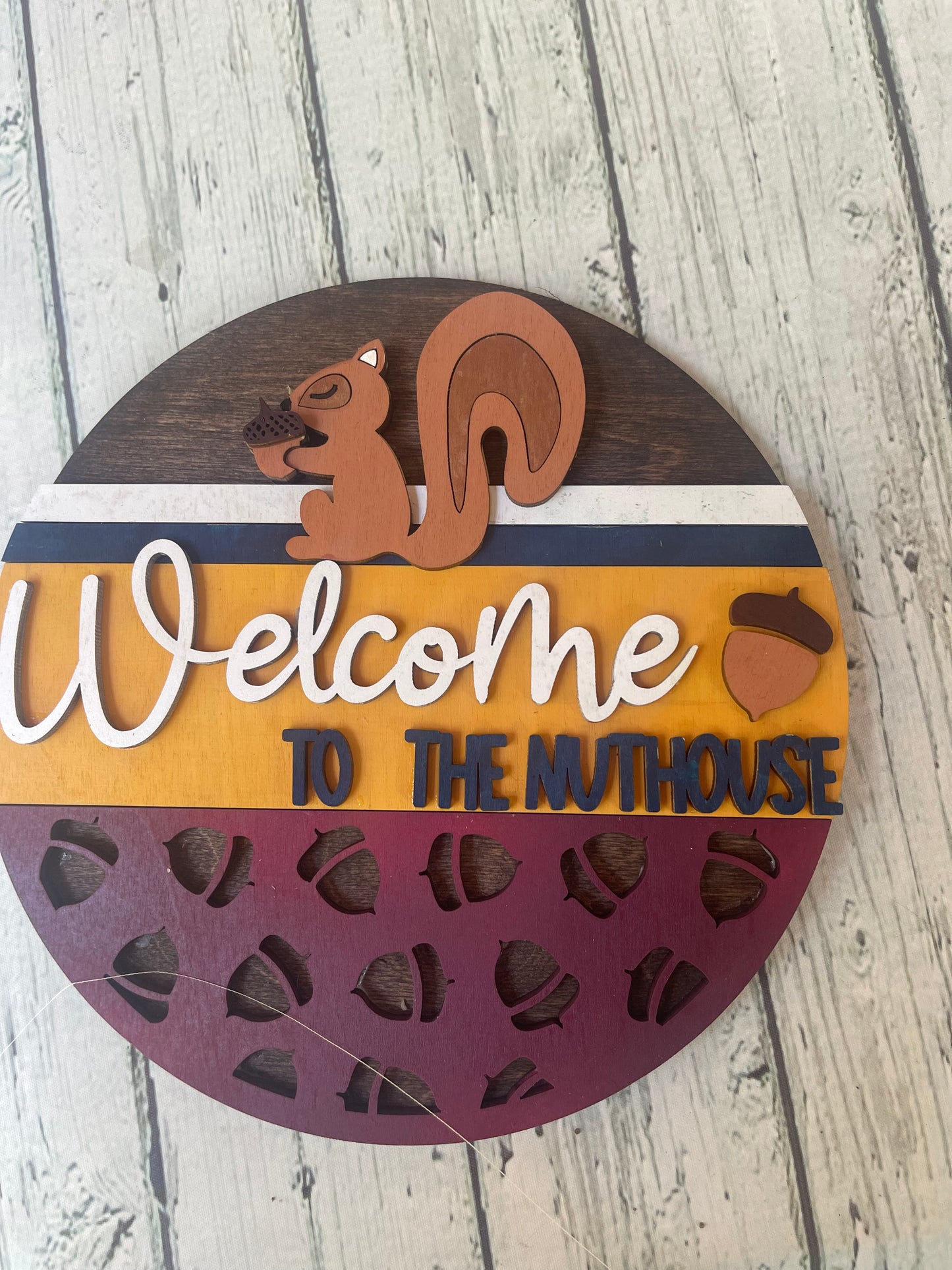 Welcome to the Nuthouse Blank DIY