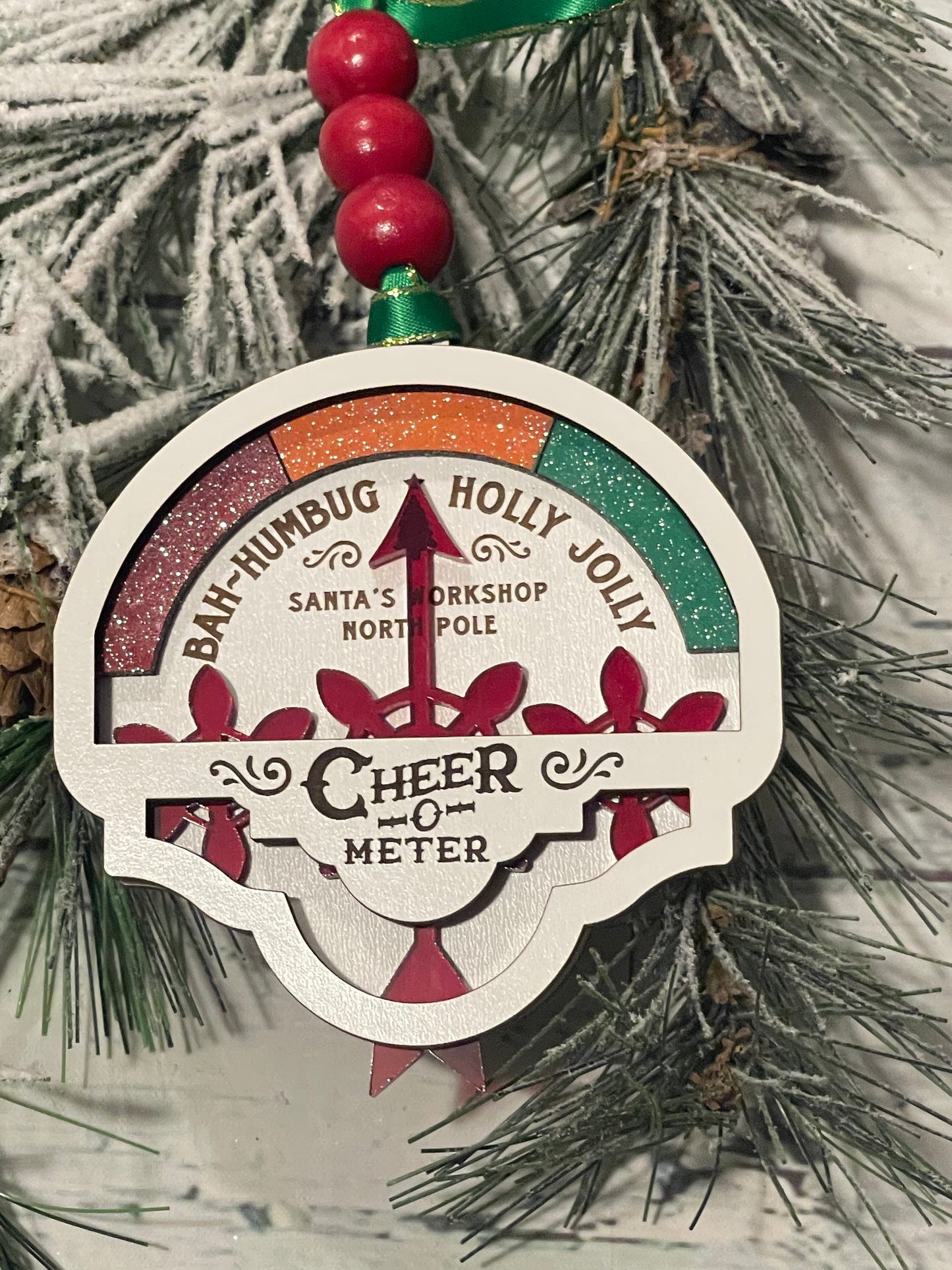 Cheer O Meter Ornament