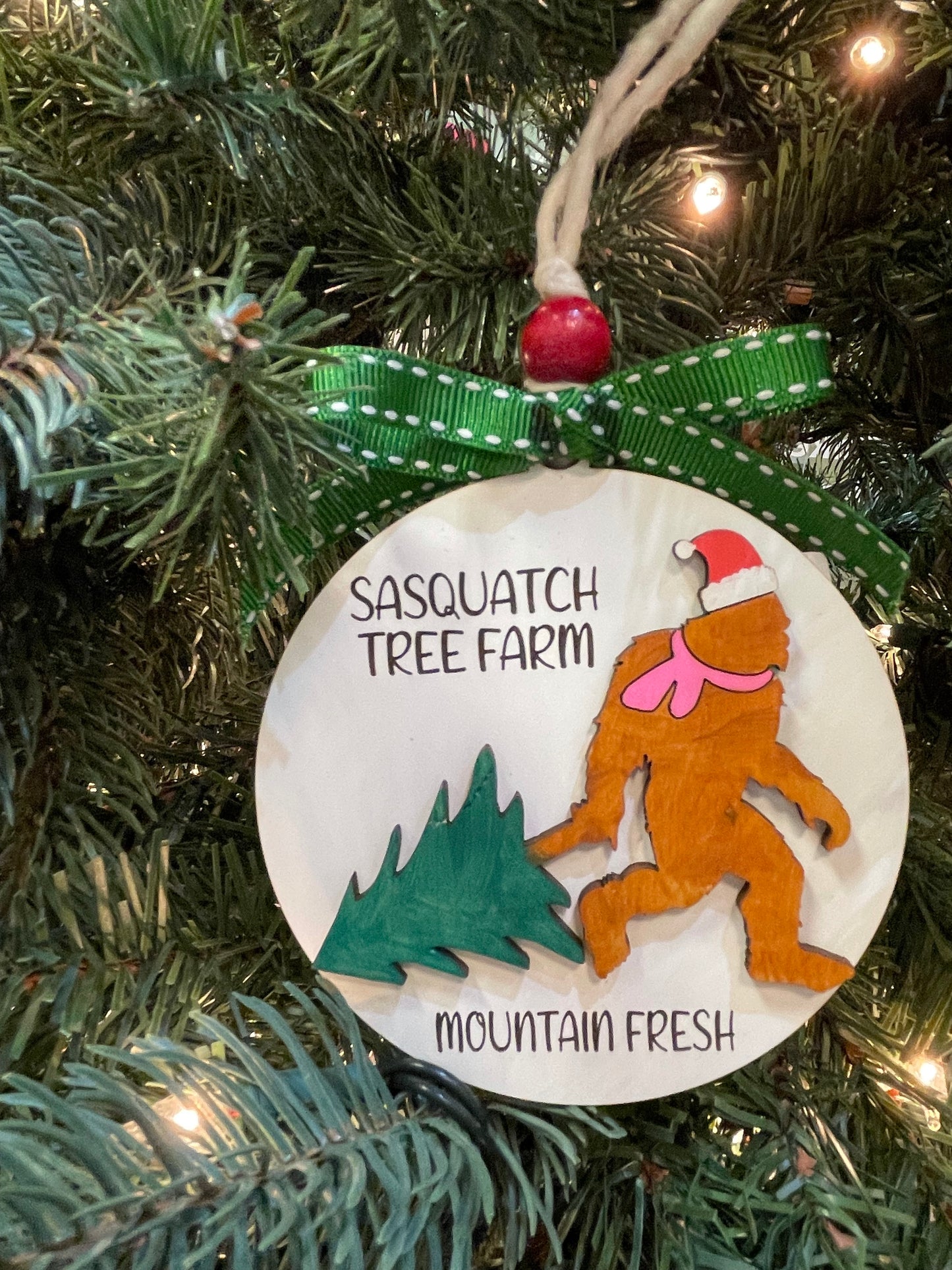Sasquatch Tree Farm Ornament