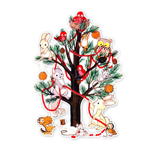 Woodland Wreath 6"